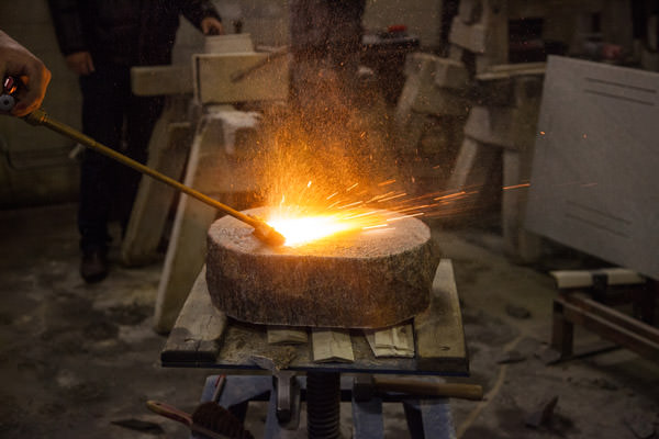 Naturstein flammen Lübeck Granit